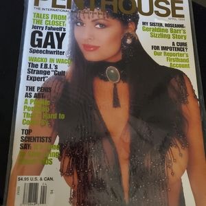 Penthouse magazine with dust cover  April 1994